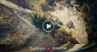 HIMARS MLRS attack on a Russian military training ground near Yasinovataya in the Donetsk region