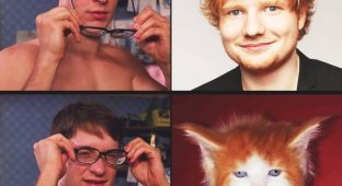 Смішні порівняння знаменитостей з їхніми двійниками зі світу тварин (14 фото)