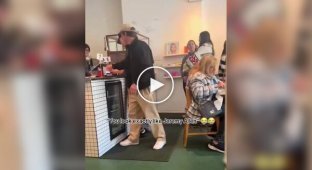 American actor mistaken for his double