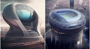 What stadiums of the future will look like (8 photos)