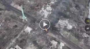 ВСУ уничтожили колонну вражеской бронетехники, которая двигалась в сторону Часова Яра