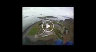 Пролетая над Шотландским островом