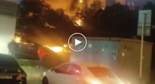 In Yeysk, Krasnodar Territory, the plane fell on residential buildings. 17 October