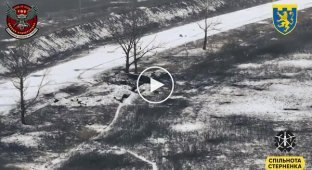 103-я бригада территориальной обороны уничтожает укрытия и ямы русских с помощью дронов камикадзе