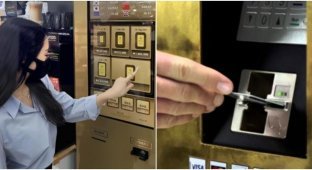В Корее набирают популярность торговые автоматы с золотом (5 фото)