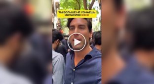 Испанию захватили мигранты