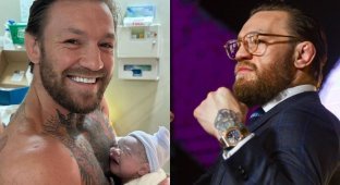 Connor McGregor became a father for the fourth time (8 photos)