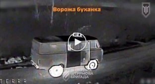 Бойцы 3 ОШБр поразили вражеский миномет, КамАЗ, буханку, несколько антенн, легковые автомобили, квадроцикл, пехоту