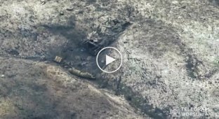 Пограничники поразили ударными дронами две позиции оккупантов вблизи Бахмута