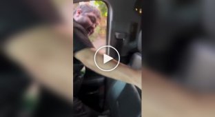 A silly prank on a friend