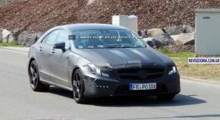 Новые шпионские фото Mercedes CLS ( фото)