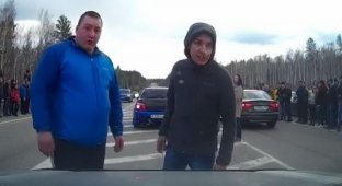 В Полицию доставлен участник нелегальных гонок, проводившихся на объездной дороге «Ангарск-Шелехов» (2 фото)