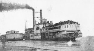 A terrible disaster that went virtually unnoticed. Accident on the ship "Sultana" (6 photos)