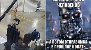 In China, a robot suddenly beat up engineers right during testing (1 photo + 2 videos)