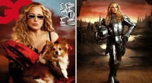 Stifler's mom is back: "Reborn" actress Jennifer Coolidge starred in a fabulous photo shoot for GQ (8 photos)
