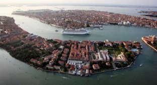 Венеция с высоты птичьего полета (12 фото)
