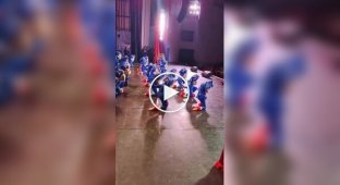 The head of a dance group worries about his students