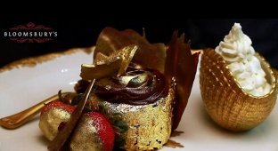 Золотой десерт на 1000$. Golden Phoenix Cupcake: самый дорогой в мире кекс от Bloomsbury (6 фото)