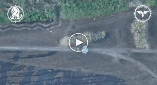 Ukrainian FPV drones attack Russian armored vehicles in the Zaporozhye region