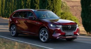 Mazda представила обновлённые кроссоверы Mazda CX-80 и Mazda CX-60 (14 фото)