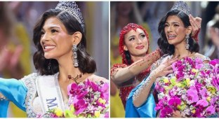 A model from Nicaragua became Miss Universe (2 photos + 1 video)
