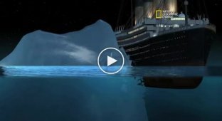 Reconstruction of the sinking of the Titanic