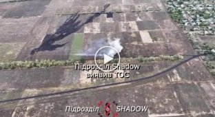 Злісний дрон вистежив притулок пускової установки ТГС