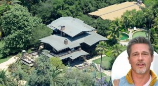 Brad Pitt has sold his legendary mansion in the Hollywood Hills (6 photos)