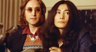 Она разрушила The Beatles. История любви Джона Леннона и Йоко Оно (12 фото)