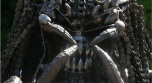 Скульптура хищника (12 фото)
