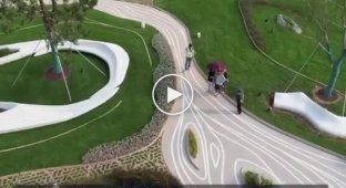 Парк Шэньчжэне в Китае, который создан с помощью 3D-печати