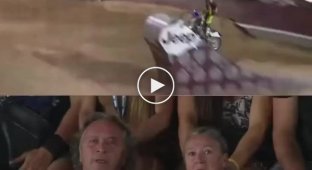 The reaction of parents to the performance of an extreme son