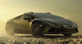 Off-road version of the Lamborghini Evo - Huracan Sterrato (6 photos)