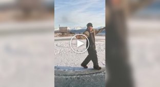 Ледяная карусель своими руками