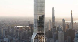New design of the Affirmation Tower at Hudson Yards in Manhattan (4 photos)