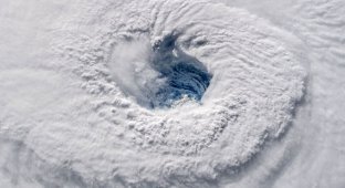 Ураган «Флоренс»: вид из космоса (9 фото)
