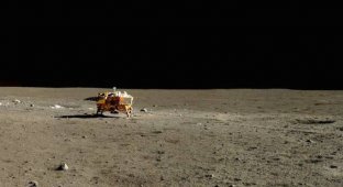 Снимки Луны, сделанные первым китайским луноходом (12 фото)