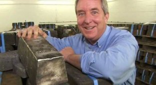 В Атлантическом океане нашли слитки серебра весом 61 тонну (8 фото + 1 видео)