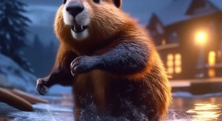 Beaver, Bitch! (4 photos + 1 video)