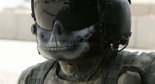 Маски американских солдат (8 фото)
