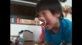 Японские дети любят спанж боба