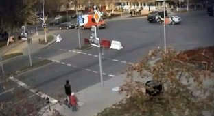 Милиционер-счастливчик из Белоруссии (4 фото + видео)
