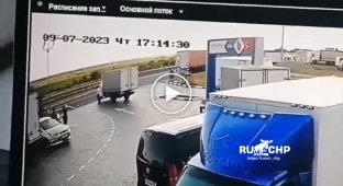He didn’t give way and got burned. The moment of a fatal accident