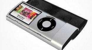 Cлайдер с динамиками для iPod Nano (3 фото)