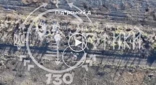 Ukrainian defenders for the first time destroyed a Russian drone with a precise munition drop