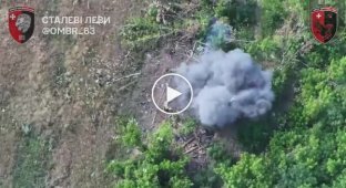 Бойцы 63-й ОМБр дронами уничтожили 2 орудия и 3 миномета оккупантов на Лиманском направлении