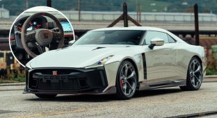 The rarest Nissan GT-R50 will be put up for auction (25 photos)