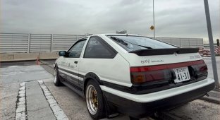 Toyota will bring the legendary Sprinter Trueno/AE86 model back into production (5 photos)