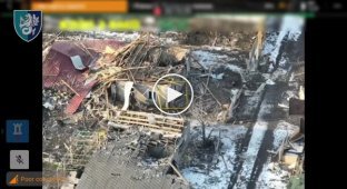 Тело российского солдата взлетело высоко вверх и разлетелось в воздухе