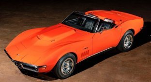Единственный в своем роде Chevrolet Corvette Stingray ZL-1 Convertible 1969 года: один из самых дорогих "Корветтов" на планете (39 фото)